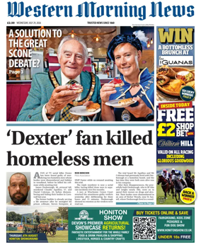 Cover of Western Morning News
