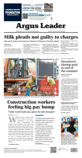 Cover of Argus Leader