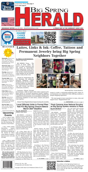 Cover of Big Spring Herald