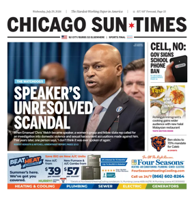 Cover of Chicago Sun-Times