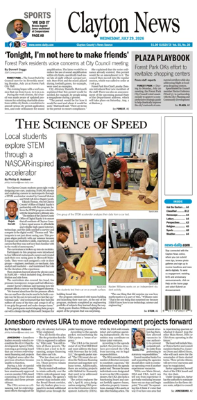 Cover of Clayton News