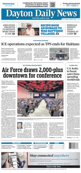 Cover of Dayton Daily News
