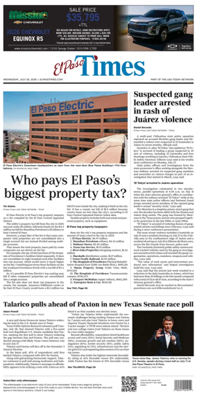 Cover of El Paso Times