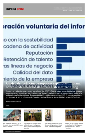 Cover of Europa Press - Compiled Edition