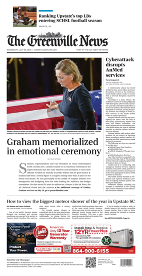 Cover of The Greenville News