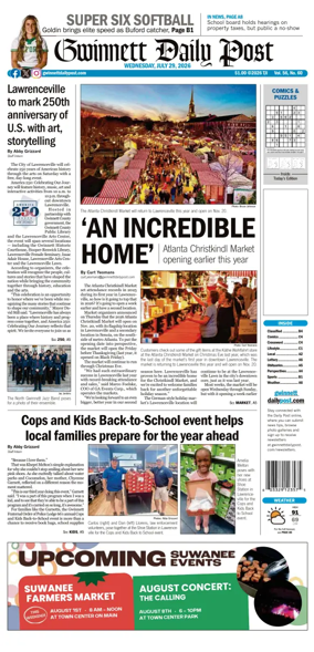 Cover of Gwinnett Daily Post