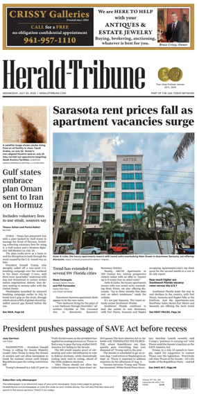 Cover of Herald-Tribune