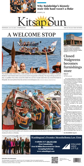 Cover of Kitsap Sun