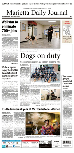Cover of Marietta Daily Journal
