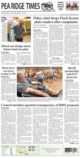 Cover of Pea Ridge Times