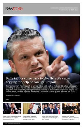 Cover of Raw Story