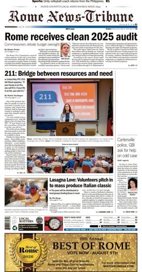 Cover of Rome News-Tribune