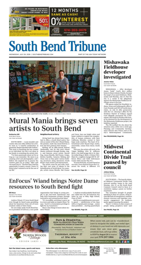 Cover of South Bend Tribune