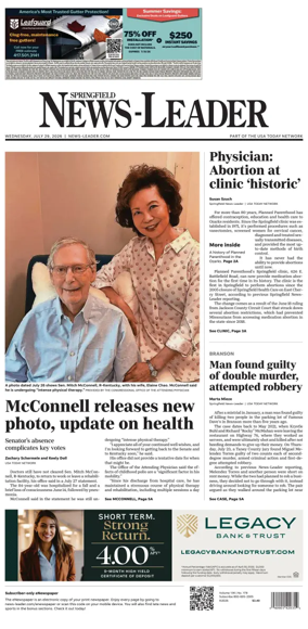 Cover of Springfield News-Leader
