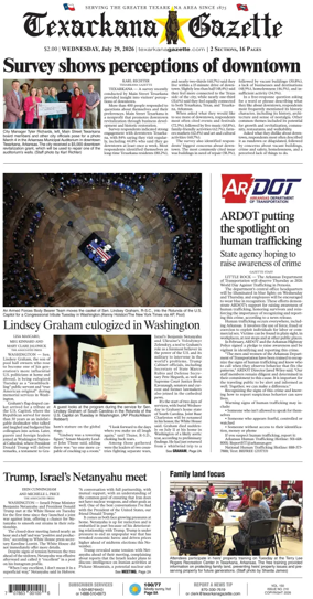 Cover of Texarkana Gazette
