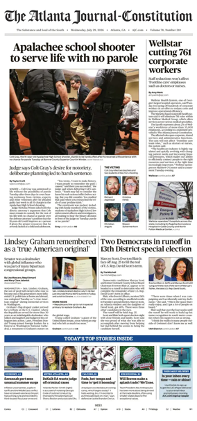 Cover of The Atlanta Journal-Constitution