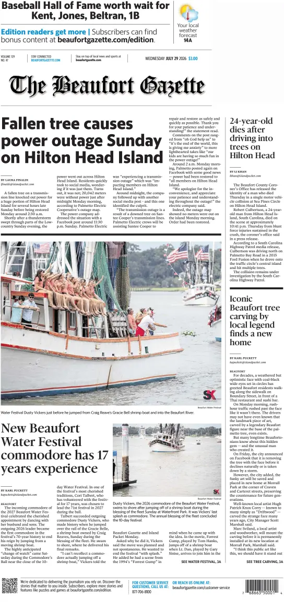 Cover of The Beaufort Gazette