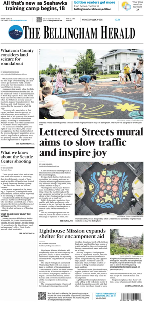 Cover of The Bellingham Herald