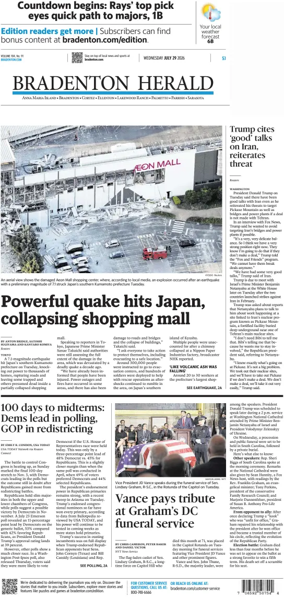Cover of The Bradenton Herald