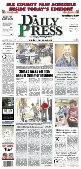 Cover of The Daily Press