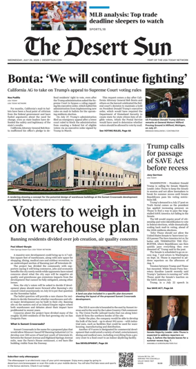 Cover of The Desert Sun