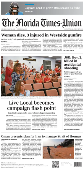 Cover of The Florida Times-Union