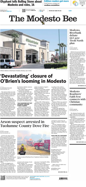 Cover of The Modesto Bee