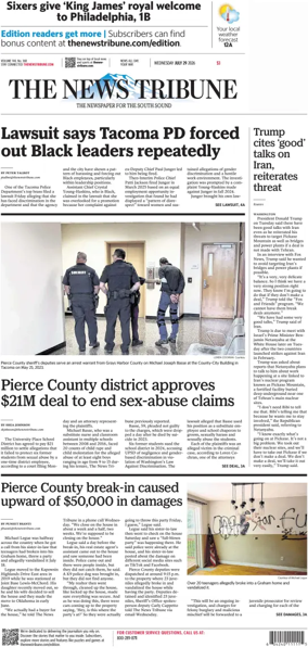 Cover of The News Tribune