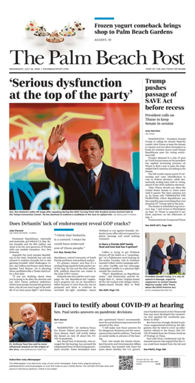 Cover of The Palm Beach Post