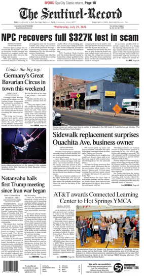 Cover of The Sentinel-Record