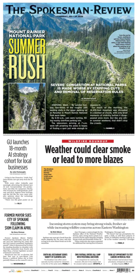 Cover of The Spokesman-Review (Spokane)