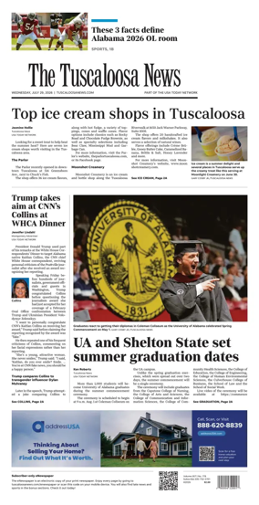 Cover of The Tuscaloosa News