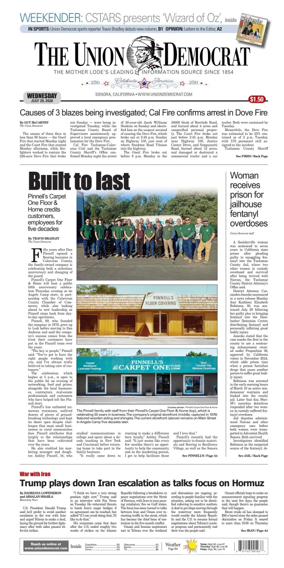 Cover of The Union Democrat