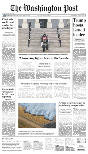 Cover of The Washington Post