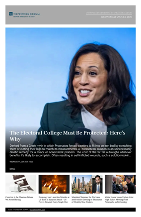 Cover of The Western Journal