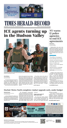 Cover of Times Herald-Record