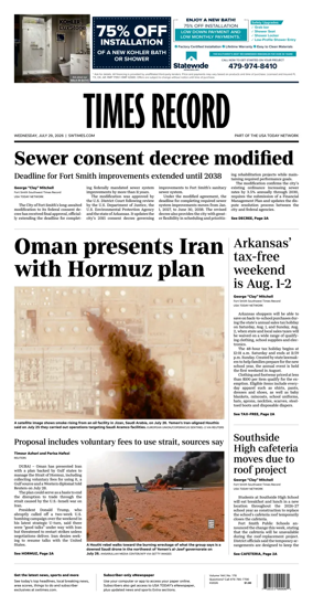 Cover of Times Record (Ft. Smith Southwest)