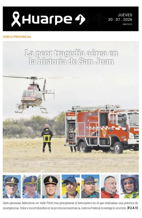 Cover of Diario Huarpe