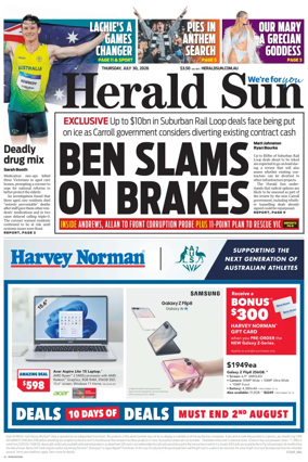 Cover of Herald Sun