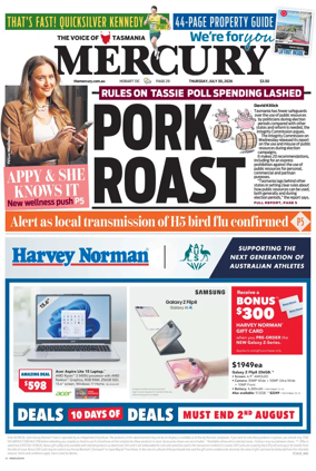 Cover of Mercury (Hobart)