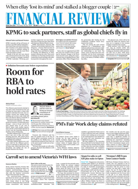 Cover of The Australian Financial Review