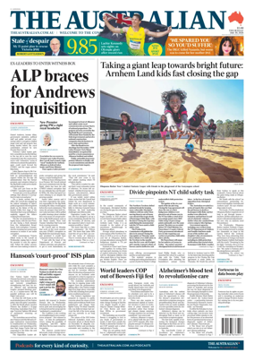 Cover of The Australian