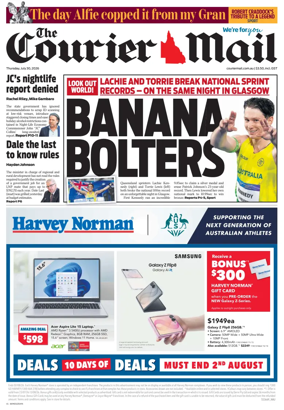 Cover of The Courier-Mail