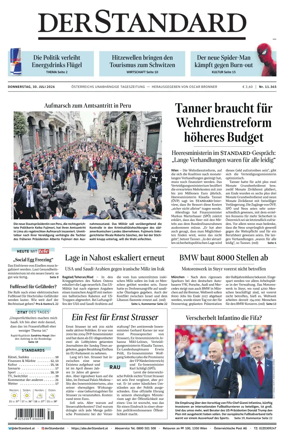 Cover of Der Standard