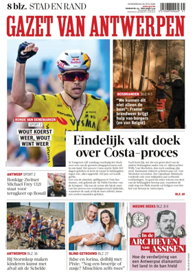 Cover of Gazet van Antwerpen Stad en Rand