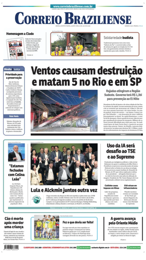 Cover of Correio Braziliense
