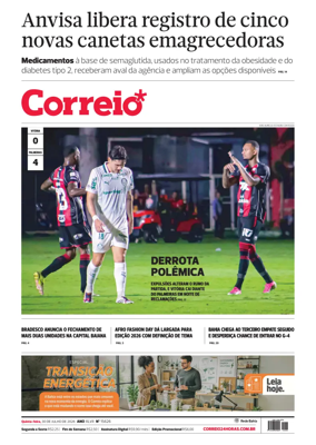 Cover of Correio da Bahia