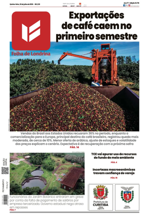 Cover of Folha de Londrina