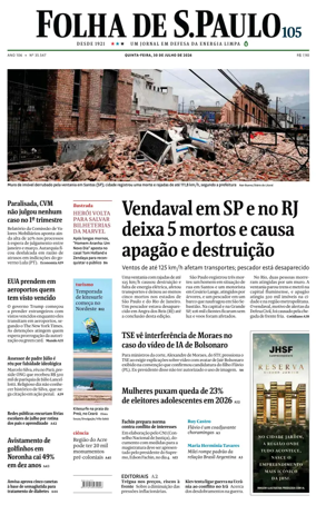 Cover of Folha de S.Paulo