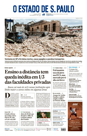 Cover of O Estado de S. Paulo
